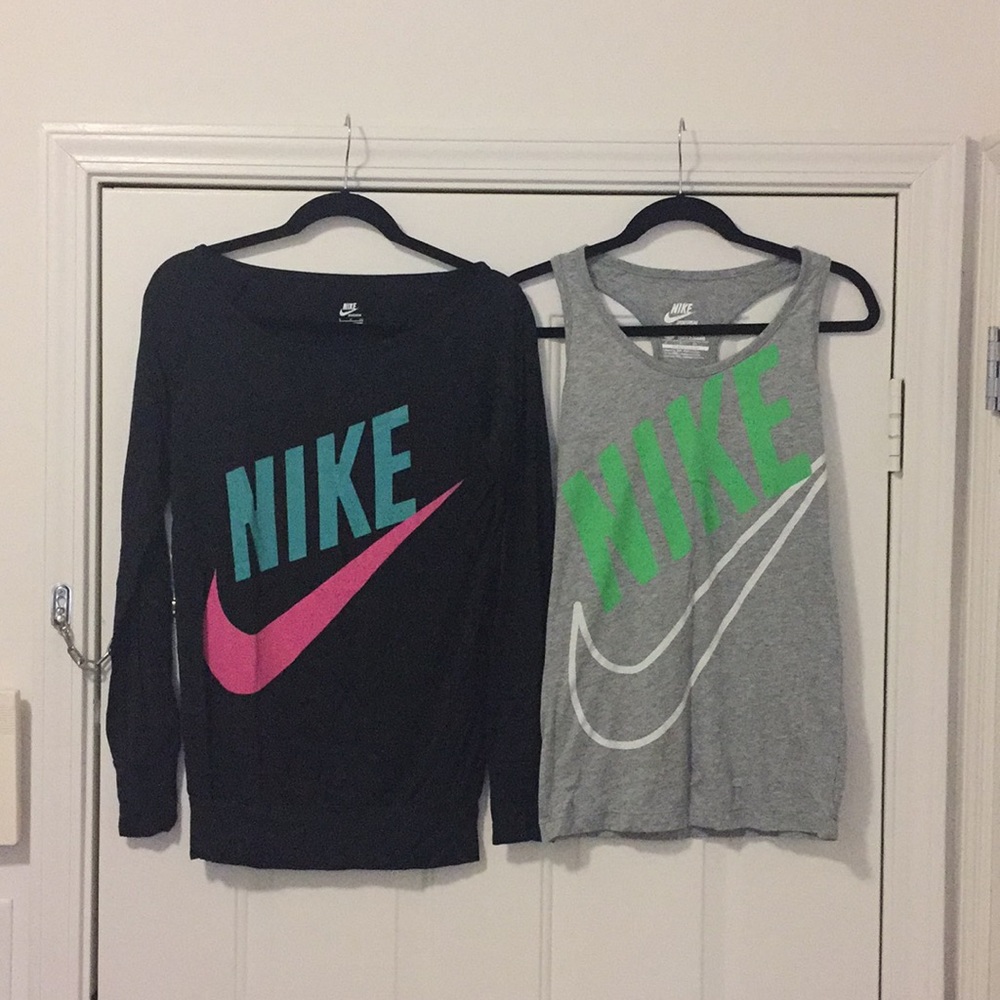Nike Workout Tops (both included)